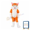 Friendly Lightweight Cat Mascot Costume