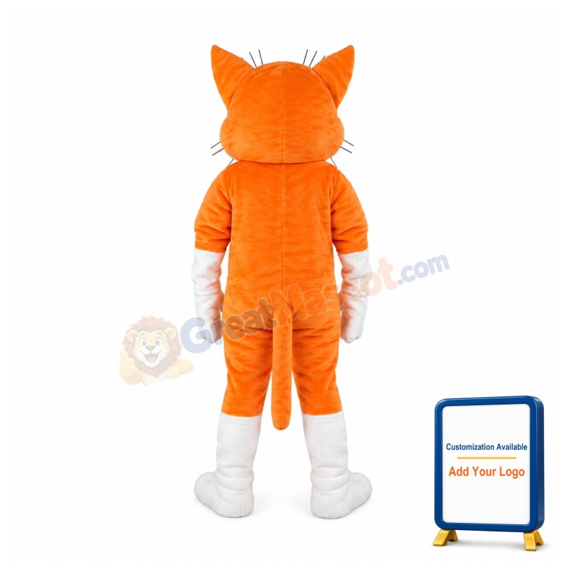 Friendly Lightweight Cat Mascot Costume