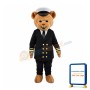 Captain Bear Mascot Costume