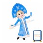 Winter Pure Girl Mascot Costume