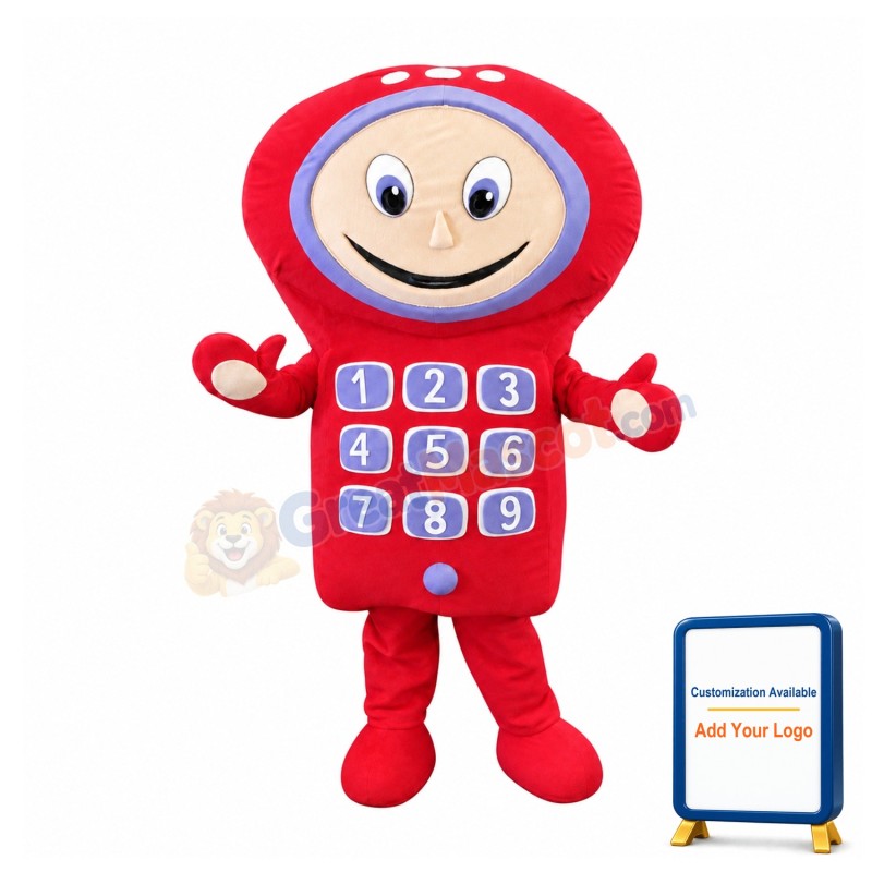Children Mobile Phone Mascot Costume