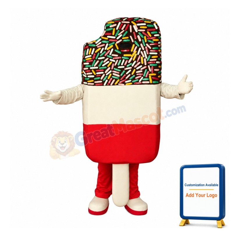 Superb Popsicle Mascot Costume