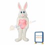 Beautiful White Rabbit Mascot Costume