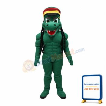 Cool Crocodile Mascot Costume