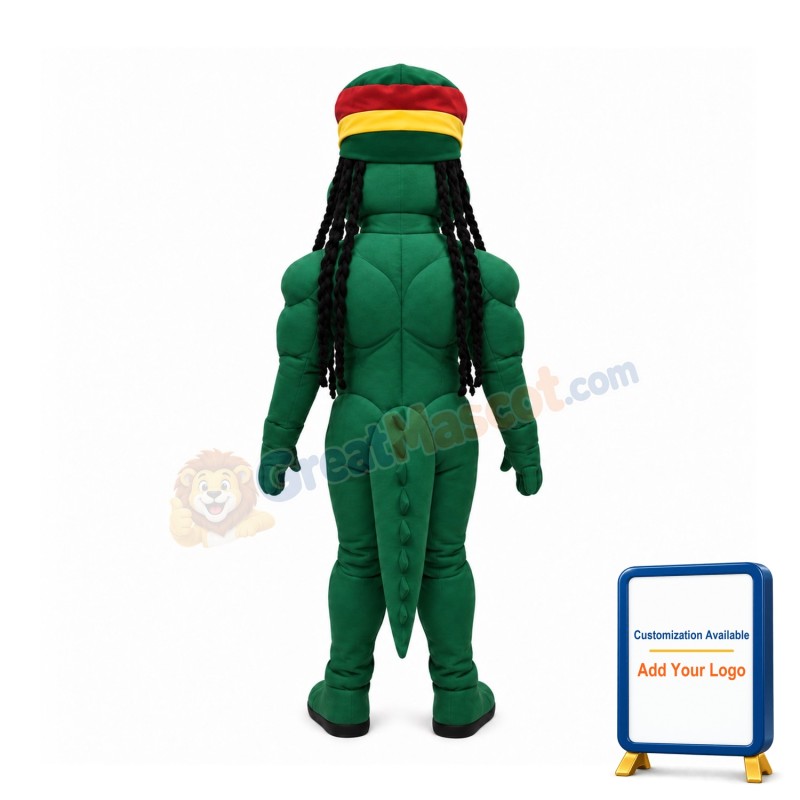 Cool Crocodile Mascot Costume