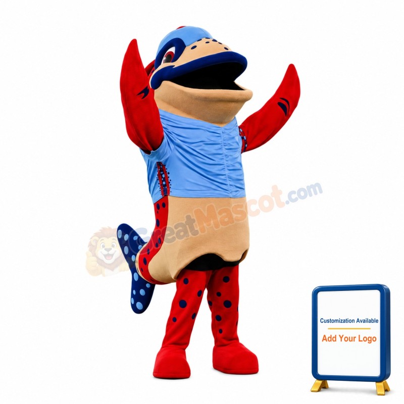 Colorful Fish Mascot Costume