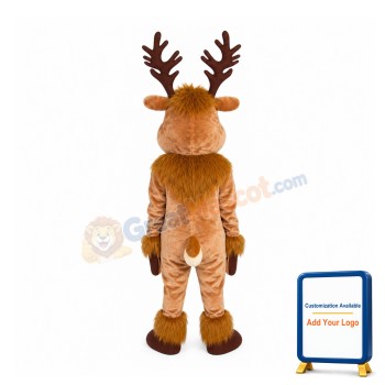 Happy Deer Mascot Costume for Adult