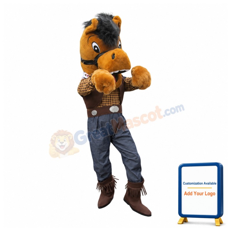 Sport Horse Mascot Costume