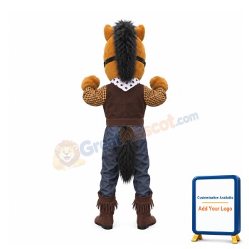Sport Horse Mascot Costume
