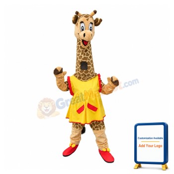 Beautiful Lightweight Giraffe Mascot Costume