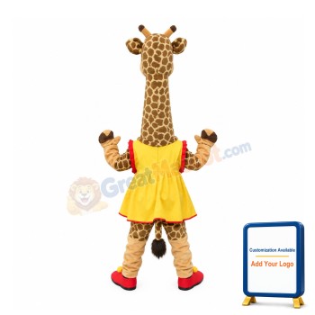 Beautiful Lightweight Giraffe Mascot Costume