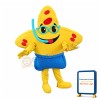 Happy Lightweight Starfish Mascot Costume