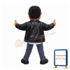 Handsome Lightweight Boy Mascot Costume