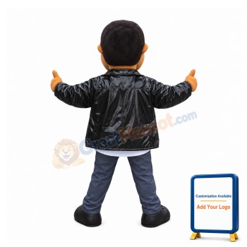 Handsome Lightweight Boy Mascot Costume