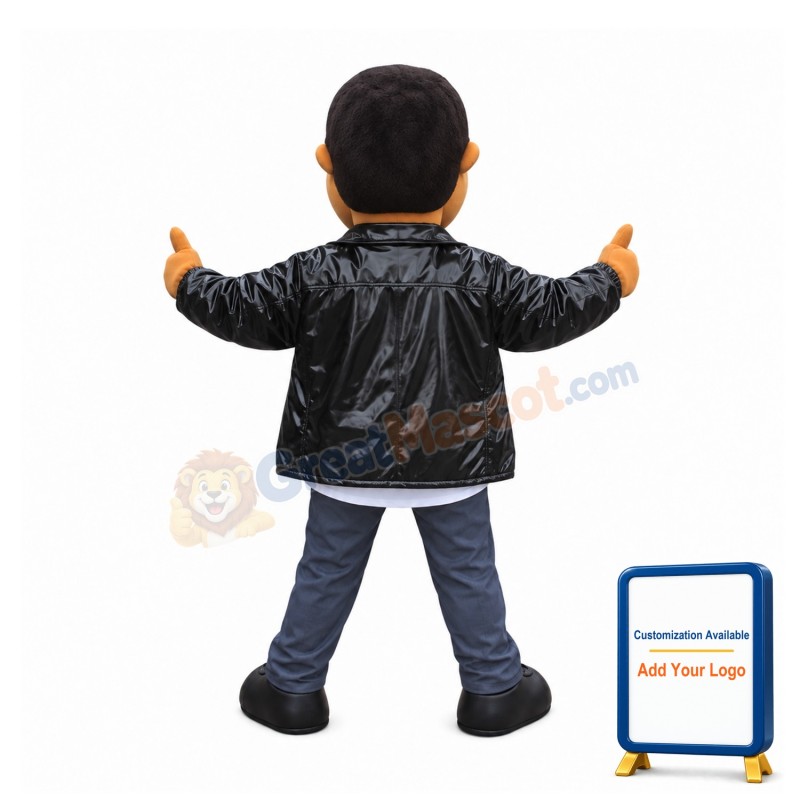 Handsome Lightweight Boy Mascot Costume