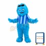 Cool Blue Monster Mascot Costume