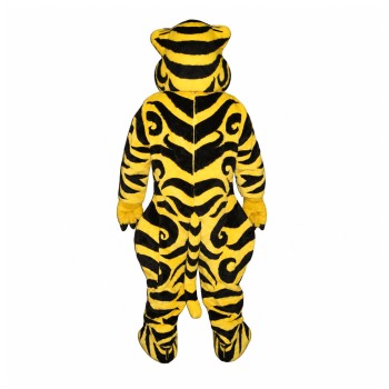 Yellow Tiger Mascot Costume