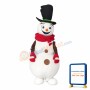 Lightweight Snowman Mascot Costume