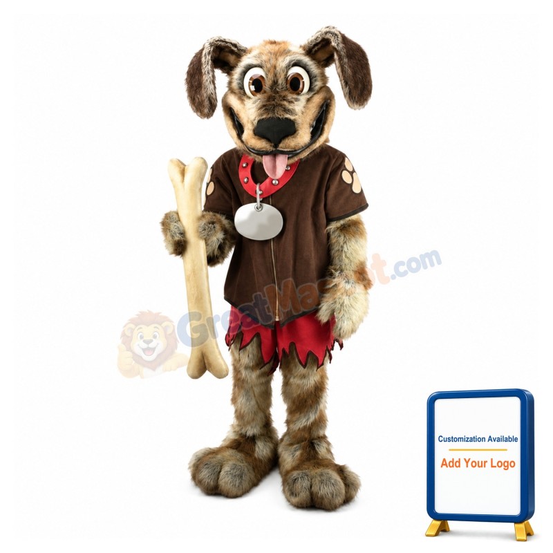 Realistic Dog Mascot Costume