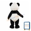 Realistic Lovely Panda Mascot Costume