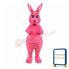 Lovely Pink Kangaroo Mascot Costume