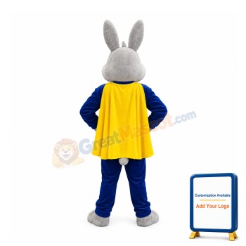 Hero Rabbit Mascot Costume