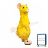 Yellow Mouse Mascot Costume