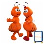 Ants Couple Mascot Costume
