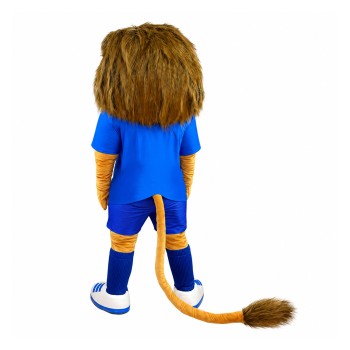 Friendly Sport Lion Mascot Costume For Adult