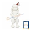 Lovely White Sheep Mascot Costume
