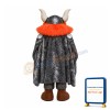 Realistic Viking Mascot Costume