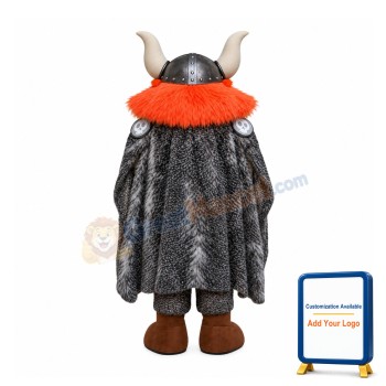 Realistic Viking Mascot Costume