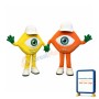Superb Lightweight Eye Mascot Costume
