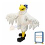 White Hawk Mascot Costume
