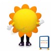 Happy Sun Flower Mascot Costume