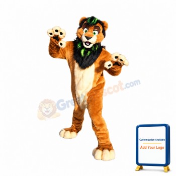 Friendly Lightweight Lion Mascot Costume for Adult