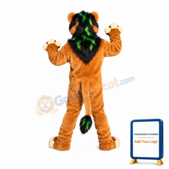 Friendly Lightweight Lion Mascot Costume for Adult
