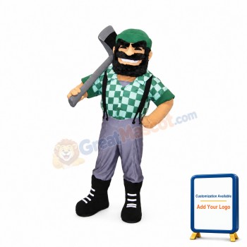 Lumberjack Mascot Costume