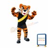 College Tiger Mascot Costume