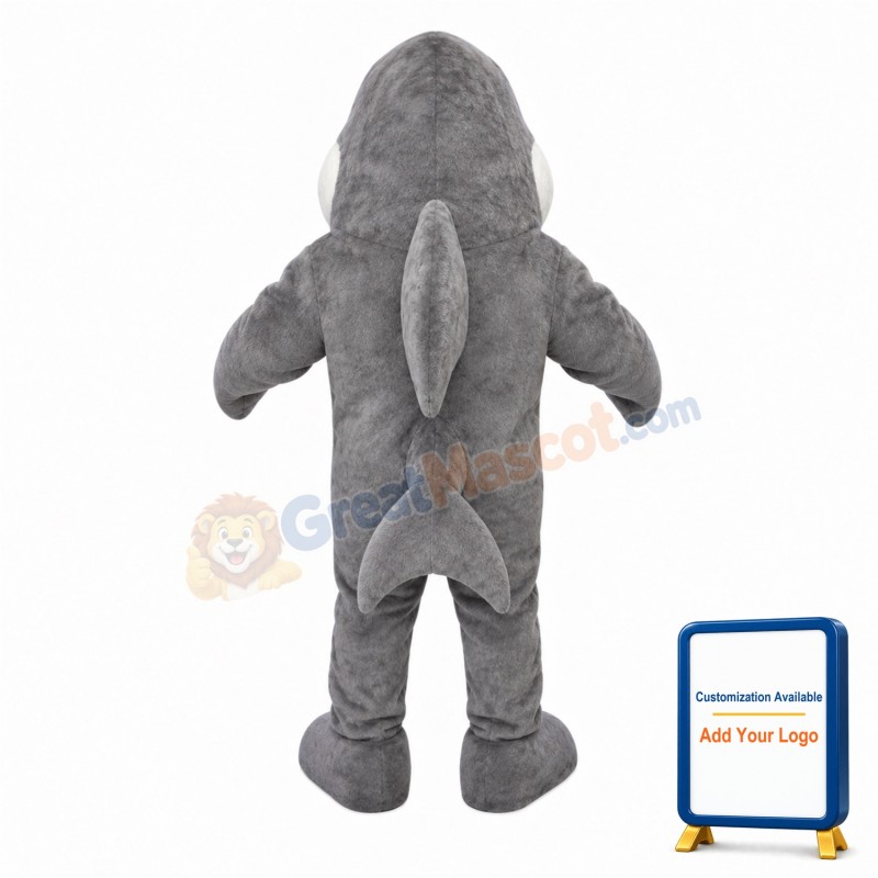 Friendly Dolphin Mascot Costume
