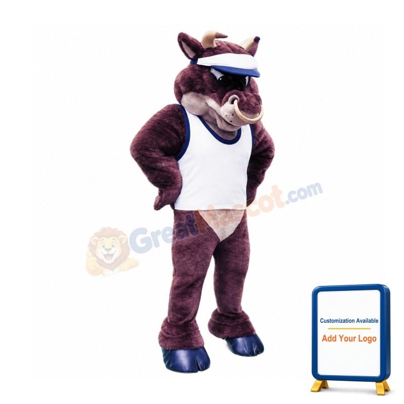 Power Bulldog Mascot Costume