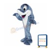 Friendly Lightweight Dolphin Mascot Costume