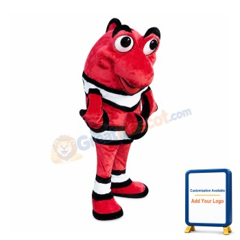 Friendly Clownfish Mascot Costume