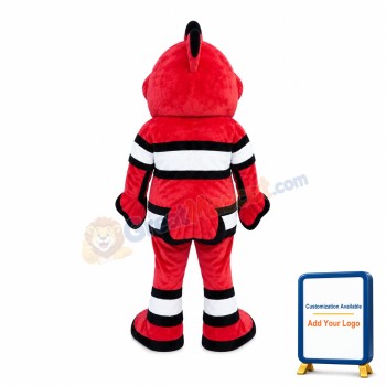 Friendly Clownfish Mascot Costume
