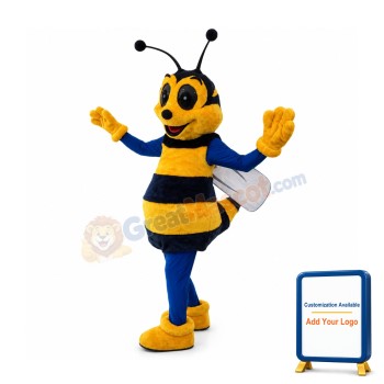 Friendly Lightweight Bee Mascot Costume
