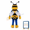 Friendly Lightweight Bee Mascot Costume