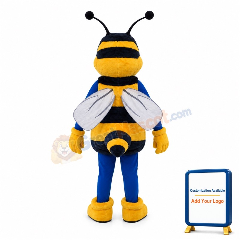 Friendly Lightweight Bee Mascot Costume