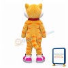 Cute Yellow Cat Mascot Costume