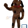 Happy Brown Dog Mascot Costume