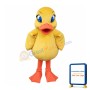 Realistic Yellow Duck Mascot Costume